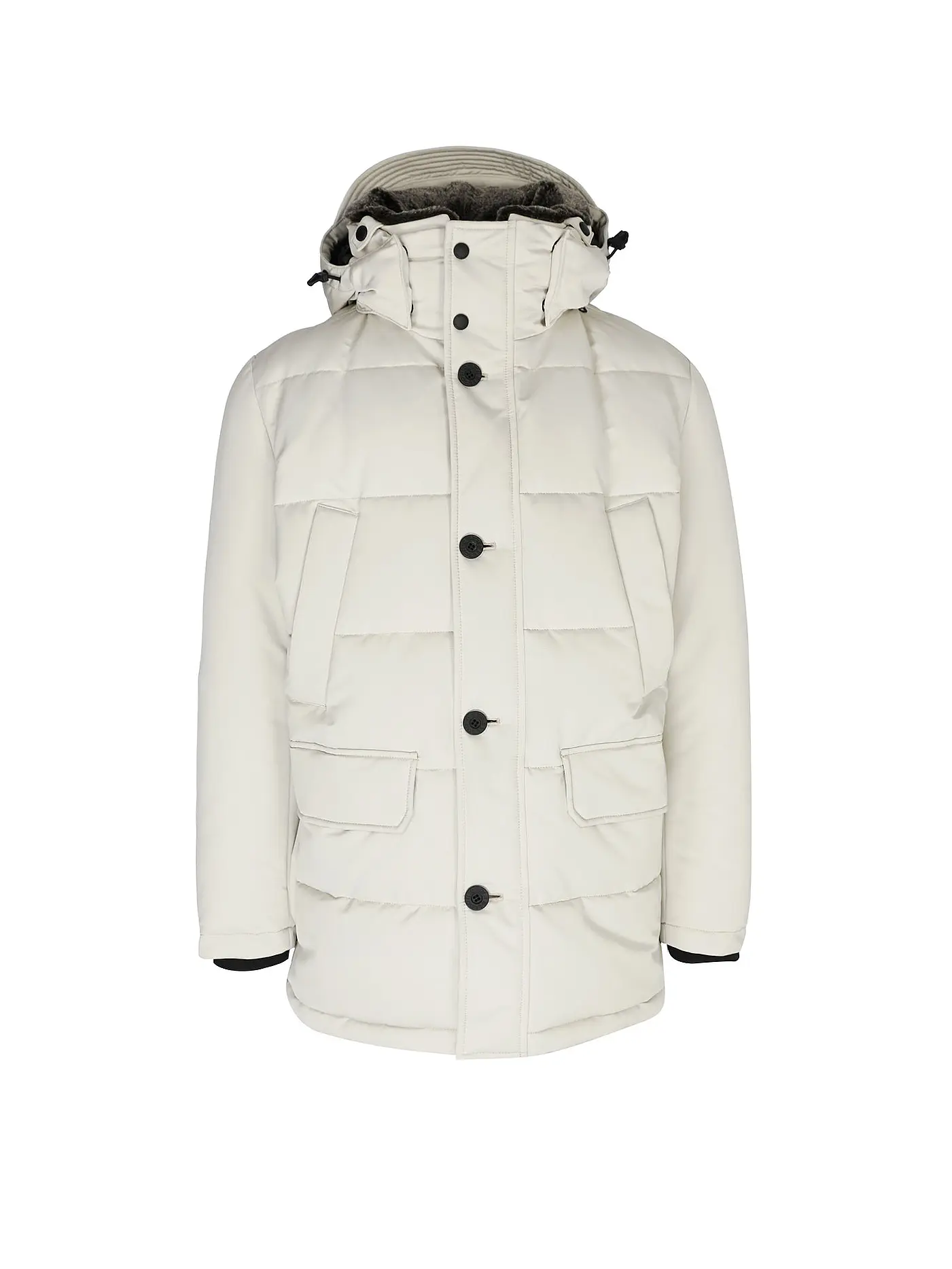 STRELLSON | Steppjacke PLAZA | hellgrau